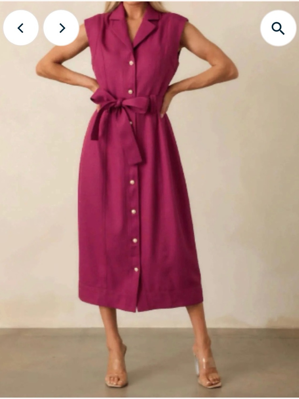 Prosperina Jaqueline midi dress